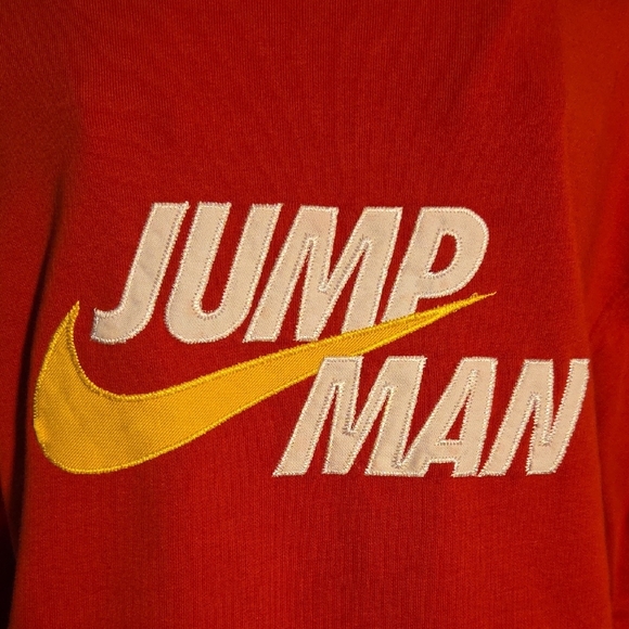 Jump Red and Yellow Crewneck Sweater - Picture 2 of 9